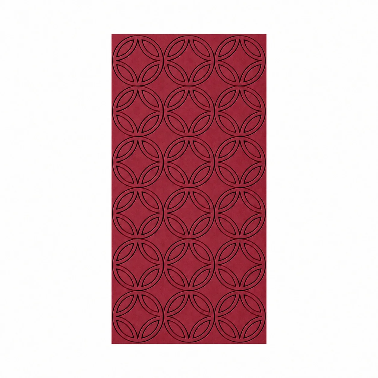 Панел за стена Pet Felt - Rounds, цвят R20, 2400 x 1200 mm, дебелина 9 mm, 1 брой