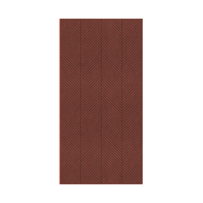 Панел за стена Pet Felt - Fish Bone, цвят R27, 2400 x 1200 mm, дебелина 9 mm, 1 брой