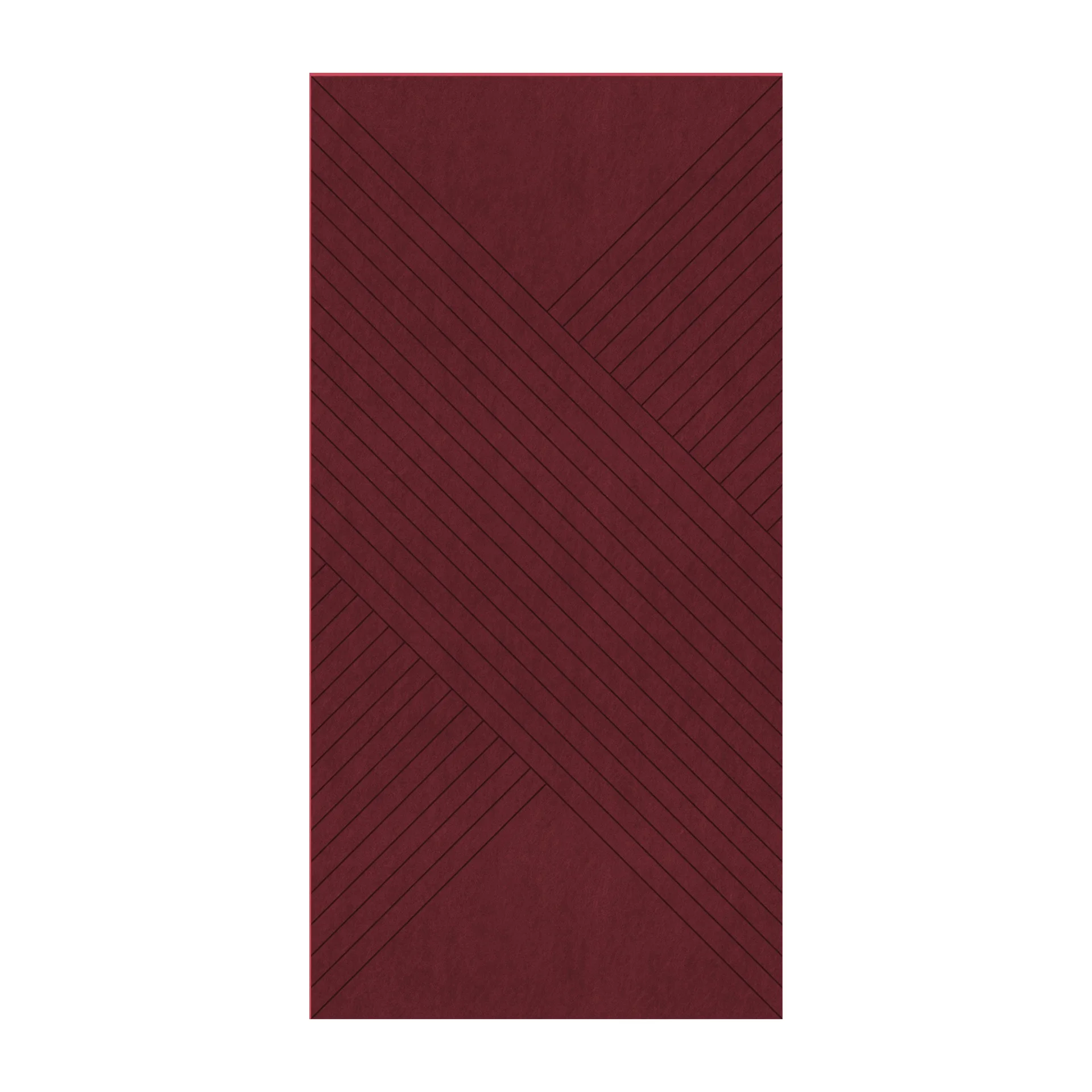 Панел за стена Pet Felt - X-Line, цвят R28, 2400 x 1200 mm, дебелина 9 mm, 1 брой