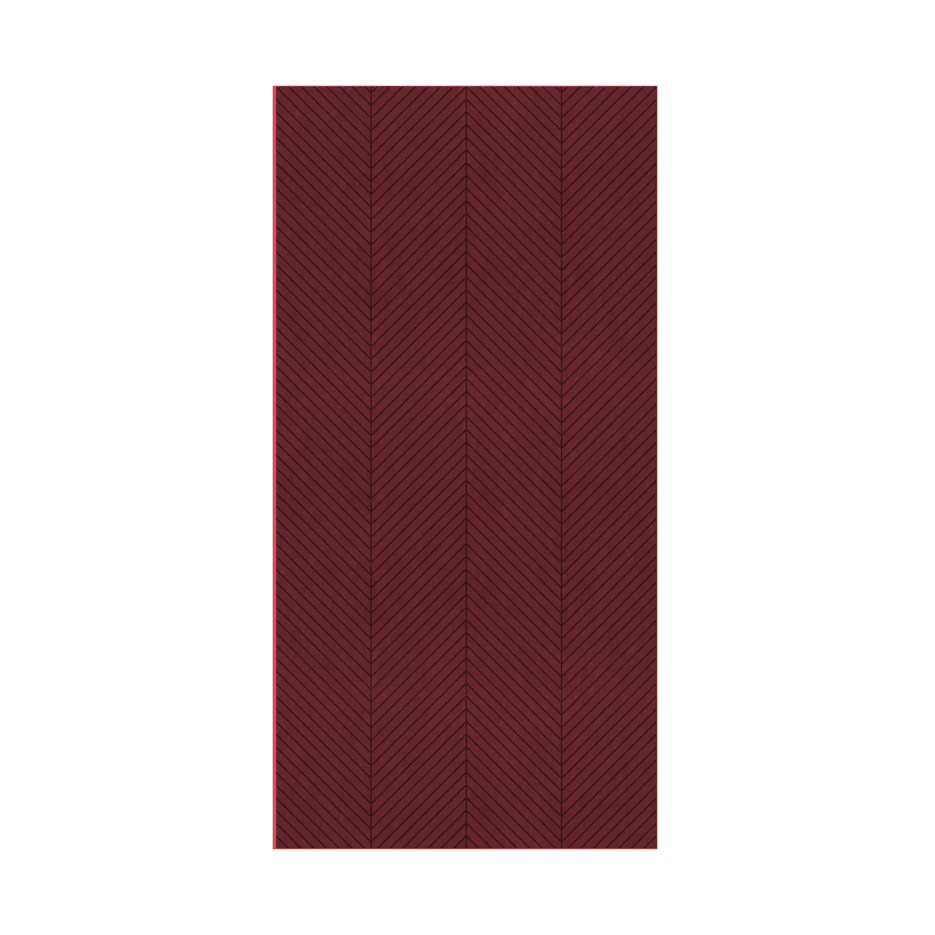 Панел за стена Pet Felt - Fish Bone, цвят R28, 2400 x 1200 mm, дебелина 9 mm, 1 брой