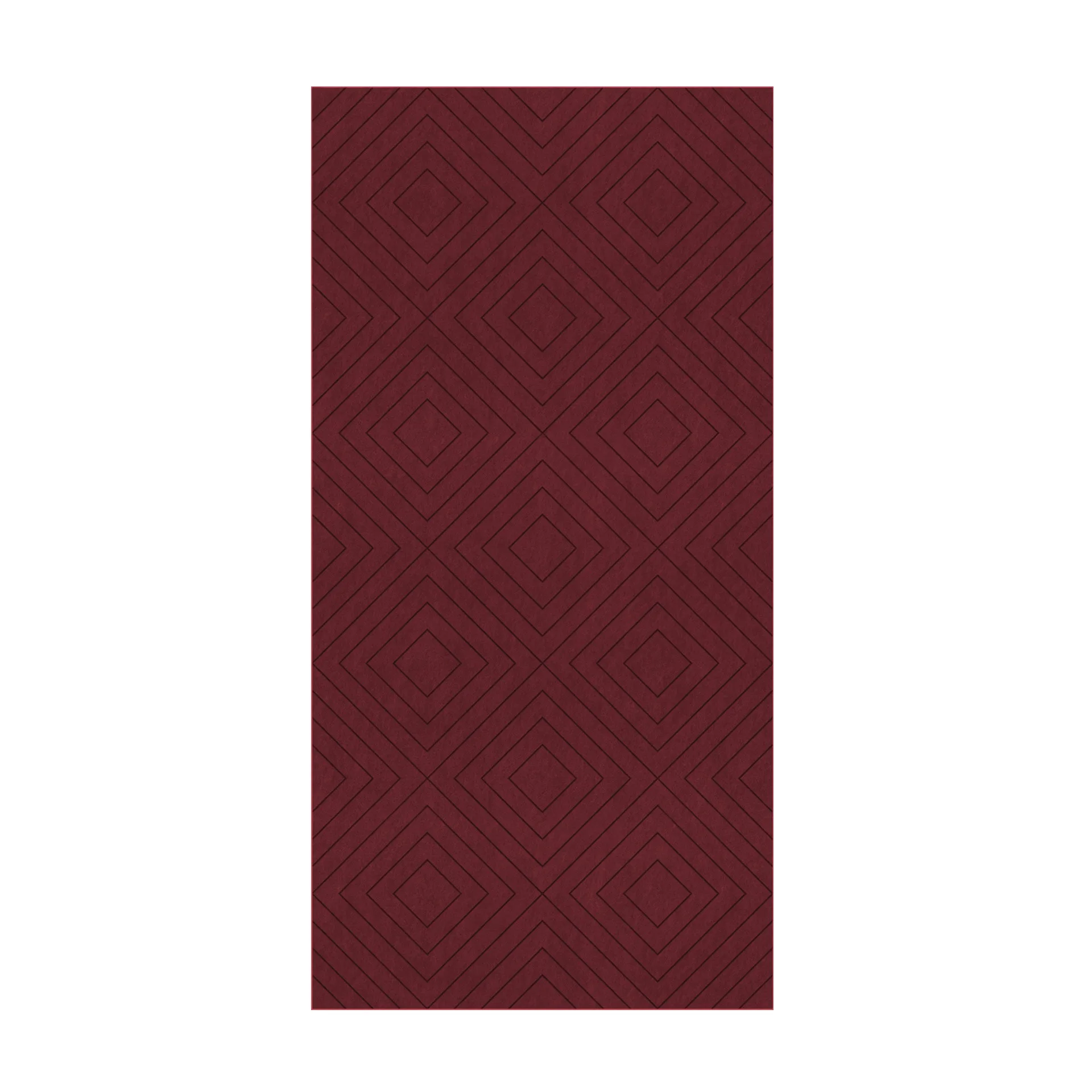 Панел за стена Pet Felt - Illusion, цвят R28, 2400 x 1200 mm, дебелина 9 mm, 1 брой