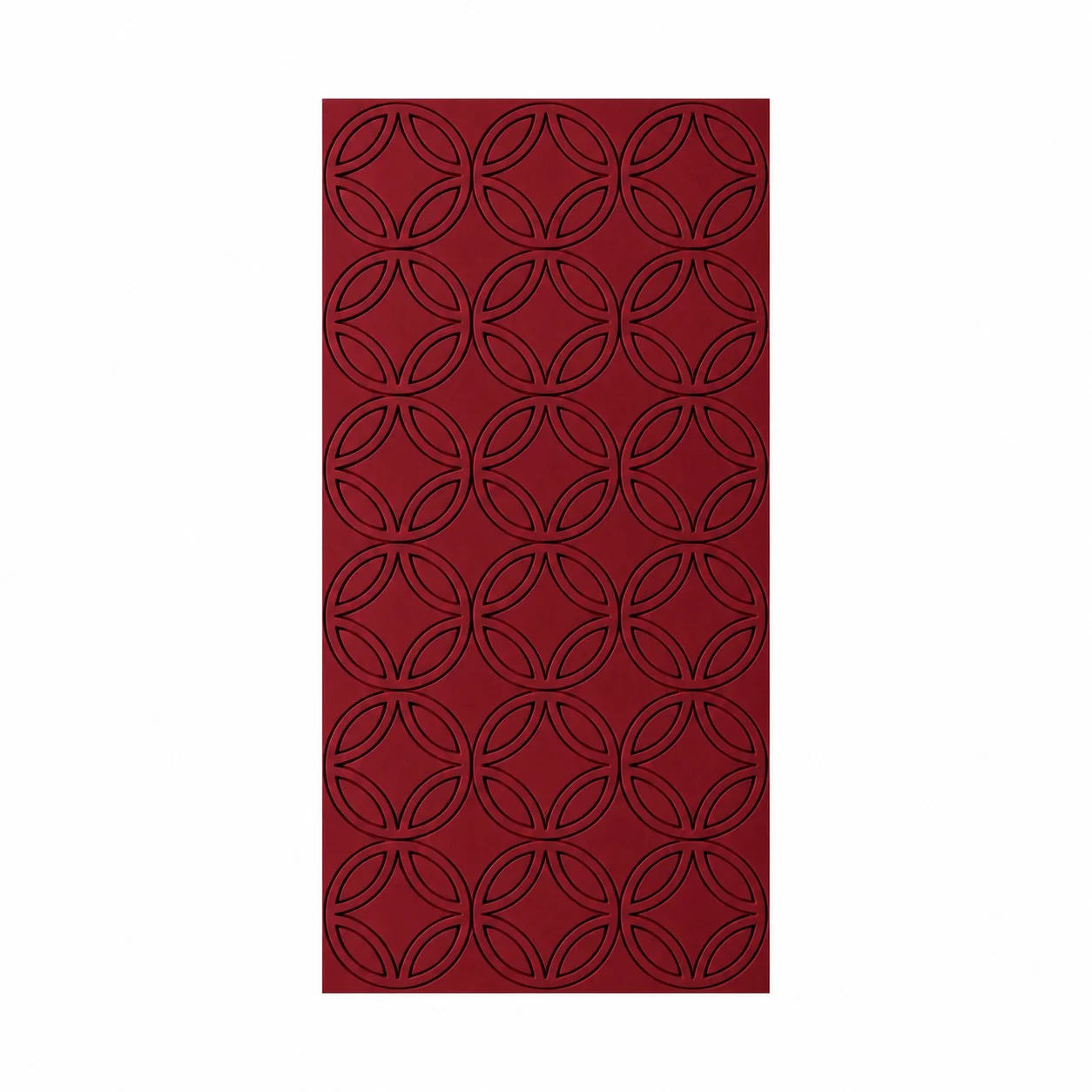 Панел за стена Pet Felt - Rounds, цвят R28, 2400 x 1200 mm, дебелина 9 mm, 1 брой