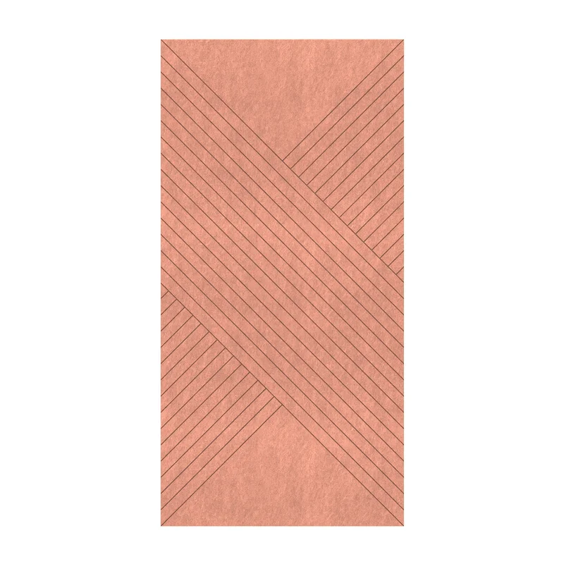 Панел за стена Pet Felt - X-Line, цвят R31, 2400 x 1200 mm, дебелина 9 mm, 1 брой