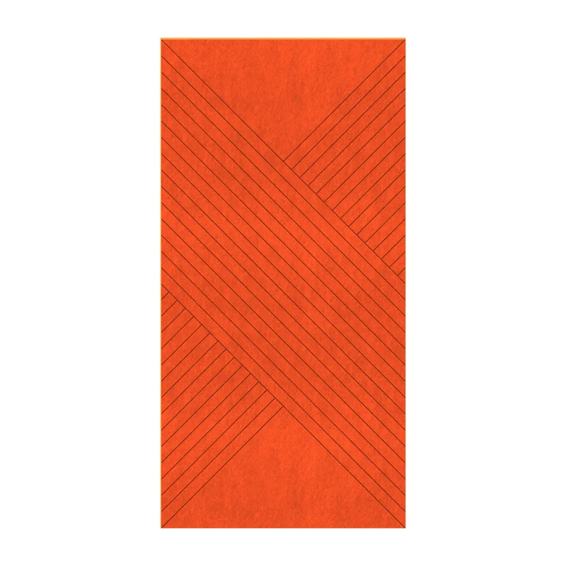 Панел за стена Pet Felt - X-Line, цвят R32, 2400 x 1200 mm, дебелина 9 mm, 1 брой