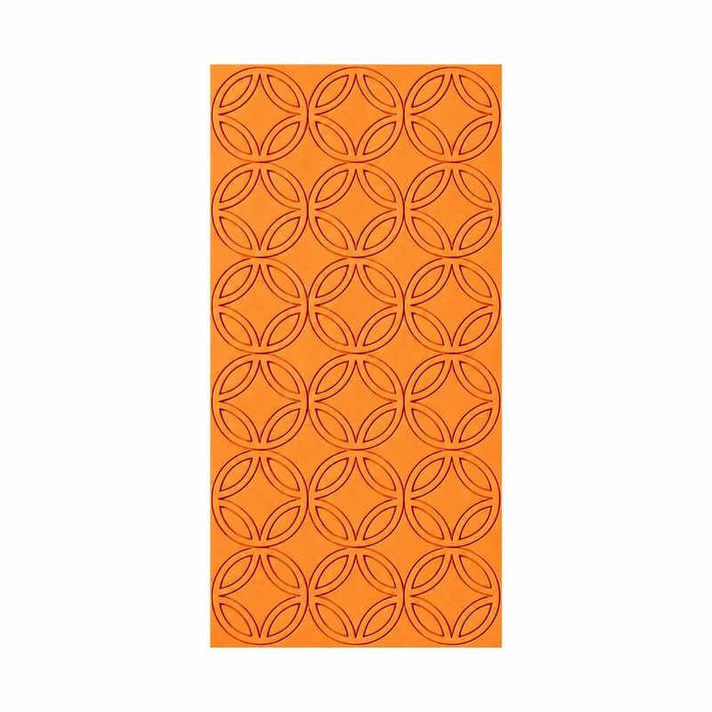 Панел за стена Pet Felt - Rounds, цвят R33, 2400 x 1200 mm, дебелина 9 mm, 1 брой