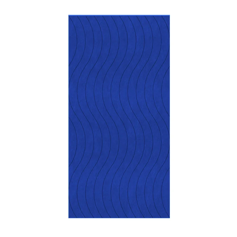 Панел за стена Pet Felt - Wave, цвят R37, 2400 x 1200 mm, дебелина 9 mm, 1 брой