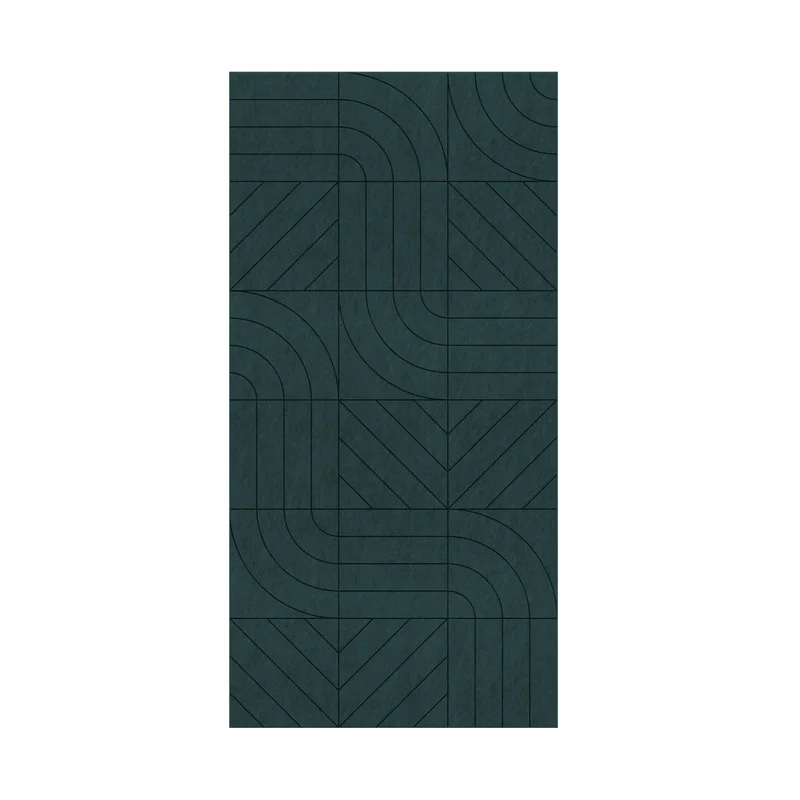 Панел за стена Pet Felt - Direction, цвят R38, 2400 x 1200 mm, дебелина 9 mm, 1 брой