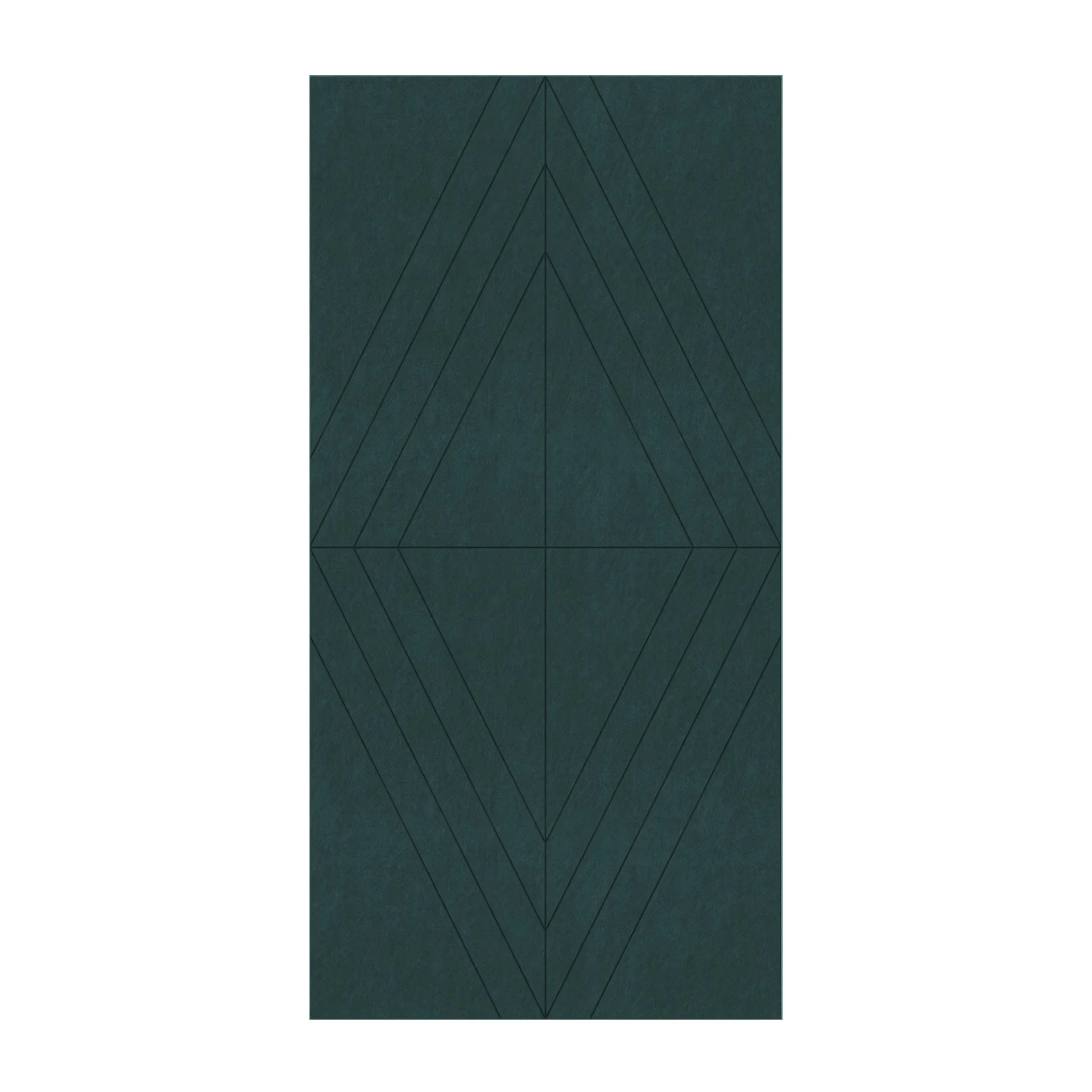 Панел за стена Pet Felt - Rhombus, цвят R38, 2400 x 1200 mm, дебелина 9 mm, 1 брой