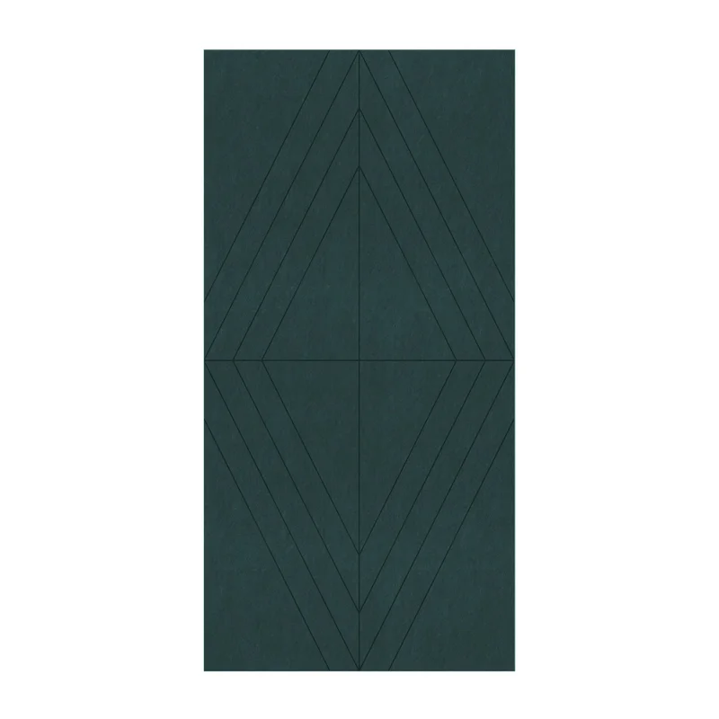 Панел за стена Pet Felt - Rhombus, цвят R38, 2400 x 1200 mm, дебелина 9 mm, 1 брой