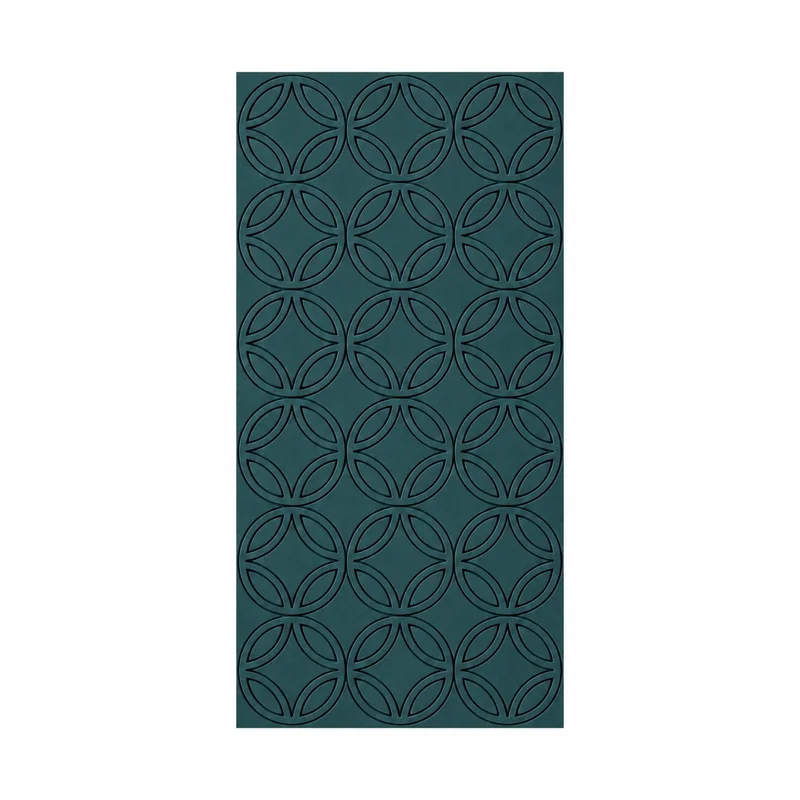Панел за стена Pet Felt - Rounds, цвят R38, 2400 x 1200 mm, дебелина 9 mm, 1 брой