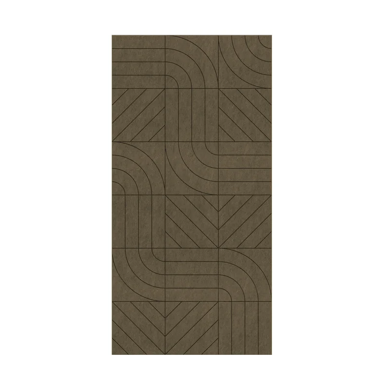 Панел за стена Pet Felt - Direction, цвят R40, 2400 x 1200 mm, дебелина 9 mm, 1 брой