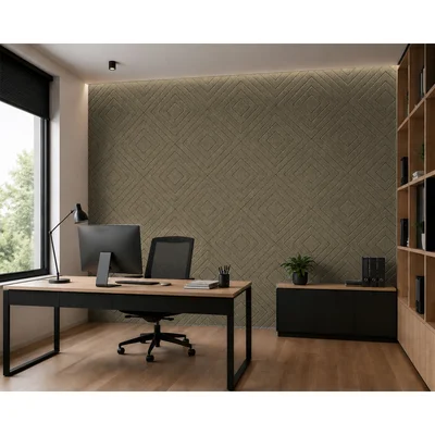Панел за стена Pet Felt - Illusion, цвят R40, 2400 x 1200 mm, дебелина 9 mm, 1 брой