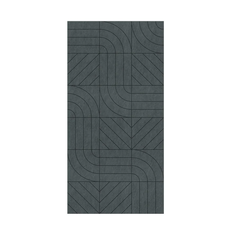 Панел за стена Pet Felt - Direction, цвят R41, 2400 x 1200 mm, дебелина 9 mm, 1 брой