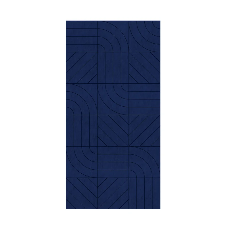 Панел за стена Pet Felt - Direction, цвят R42, 2400 x 1200 mm, дебелина 9 mm, 1 брой
