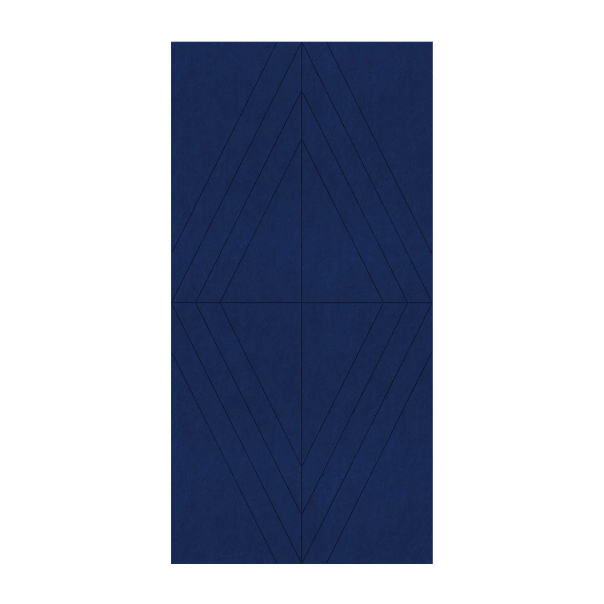 Панел за стена Pet Felt - Rhombus, цвят R42, 2400 x 1200 mm, дебелина 9 mm, 1 брой
