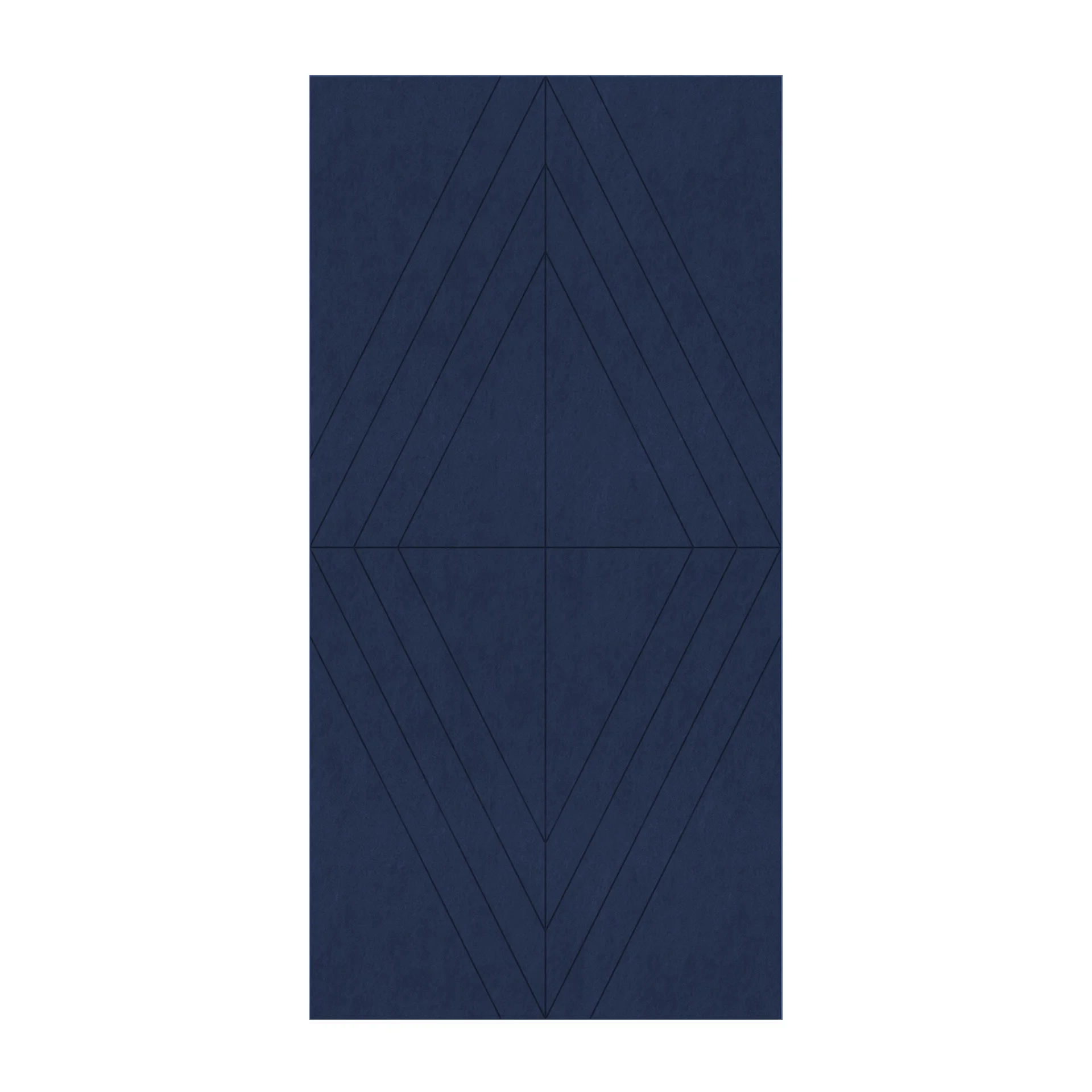 Панел за стена Pet Felt - Rhombus, цвят R43, 2400 x 1200 mm, дебелина 9 mm, 1 брой