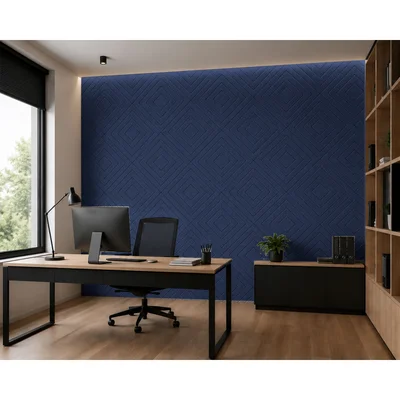 Панел за стена Pet Felt - Illusion, цвят R43, 2400 x 1200 mm, дебелина 9 mm, 1 брой