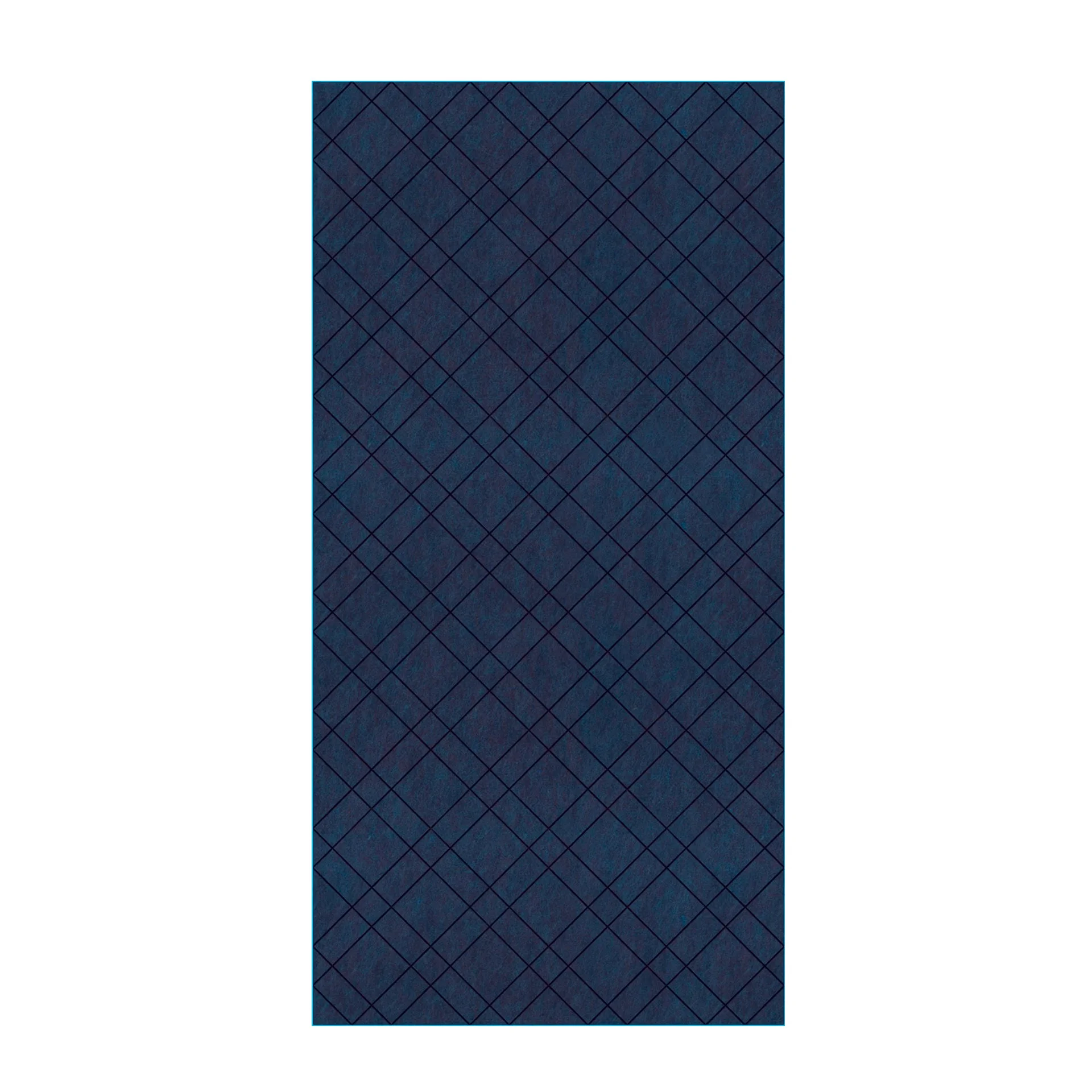 Панел за стена Pet Felt - Plaid, цвят R43, 2400 x 1200 mm, дебелина 9 mm, 1 брой