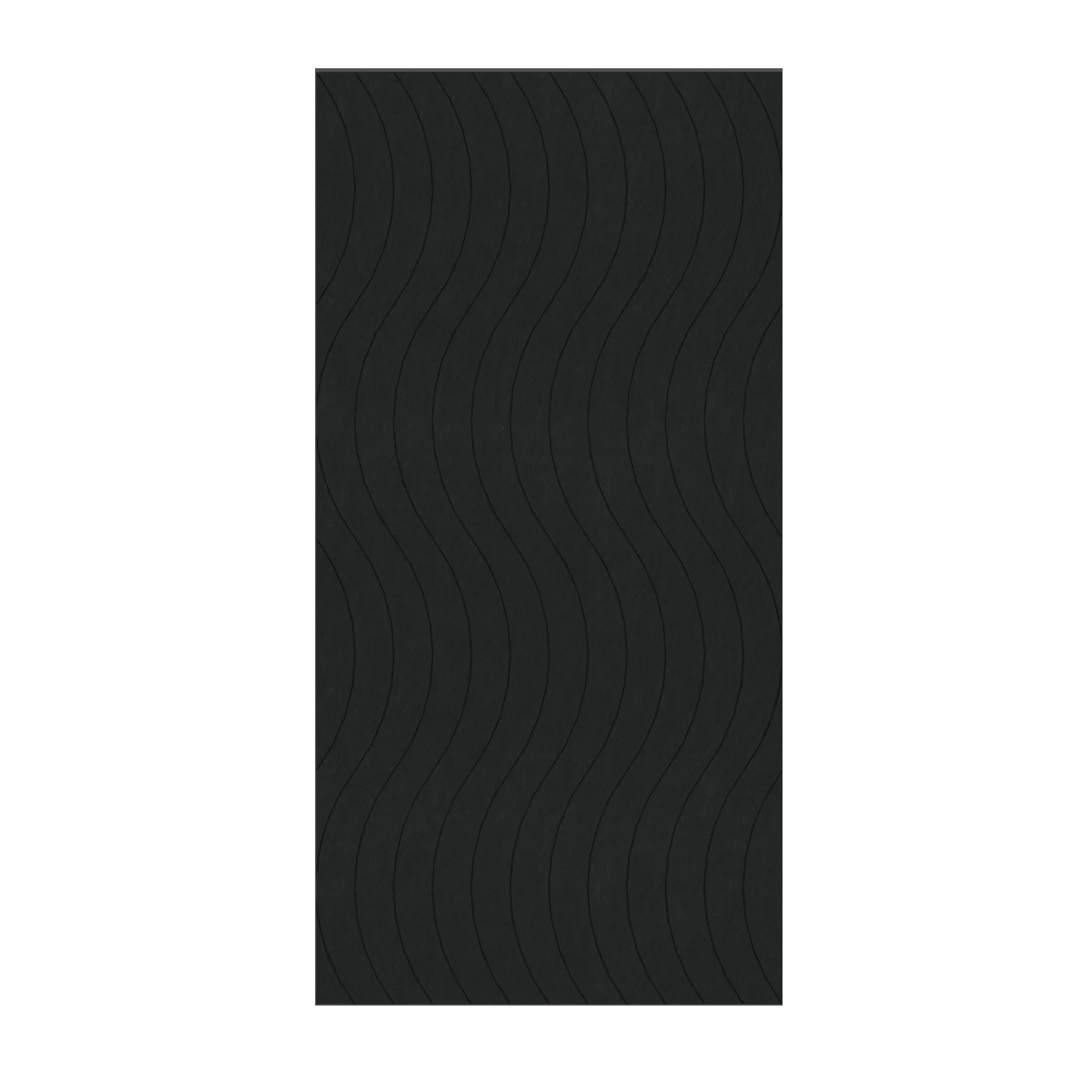Панел за стена Pet Felt - Wave, цвят R44, 2400 x 1200 mm, дебелина 9 mm, 1 брой