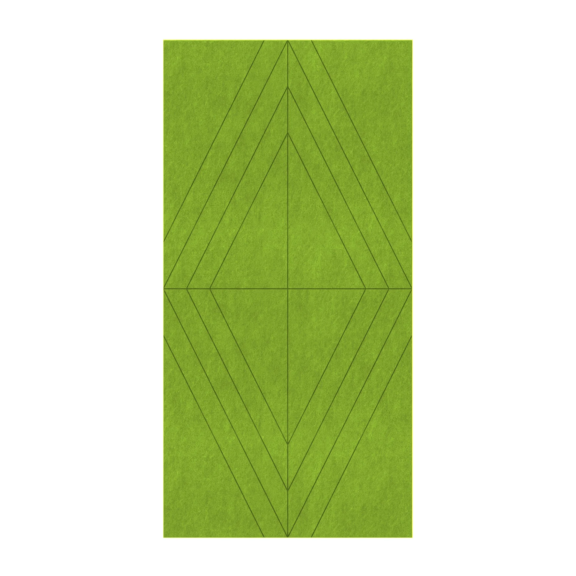 Панел за стена Pet Felt - Rhombus, цвят R46, 2400 x 1200 mm, дебелина 9 mm, 1 брой