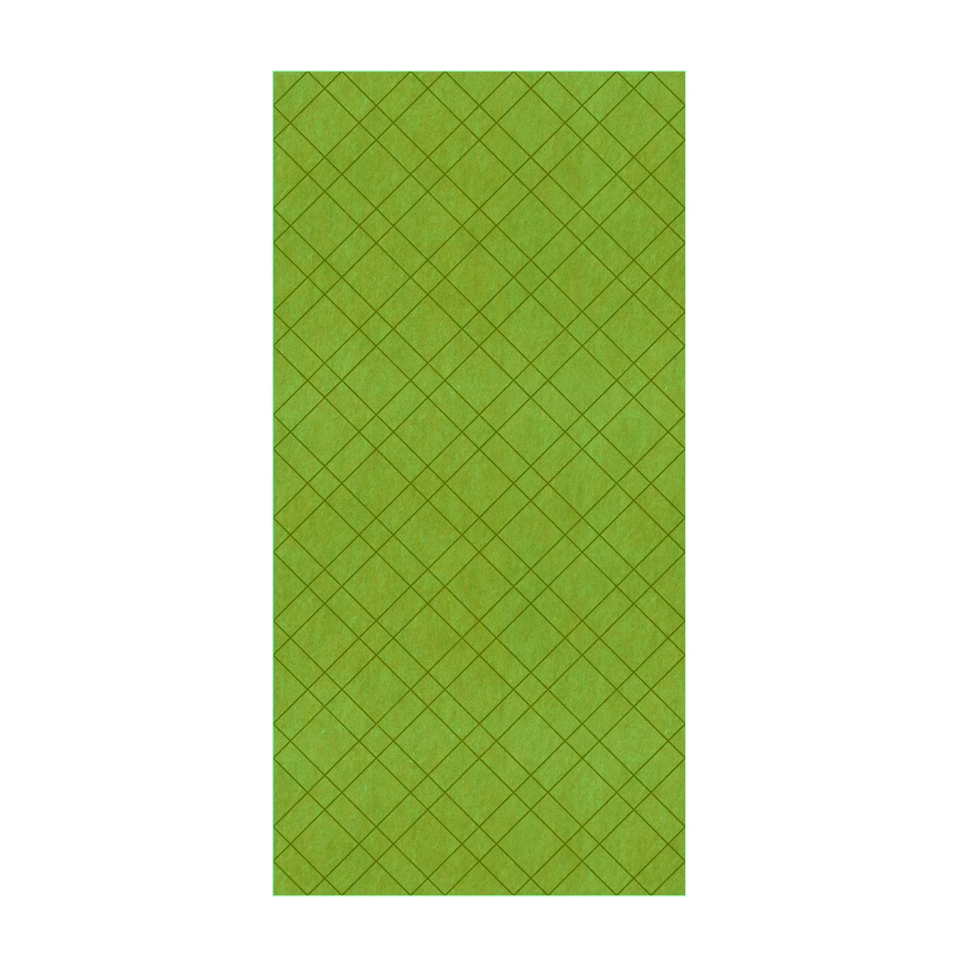 Панел за стена Pet Felt - Plaid, цвят R46, 2400 x 1200 mm, дебелина 9 mm, 1 брой