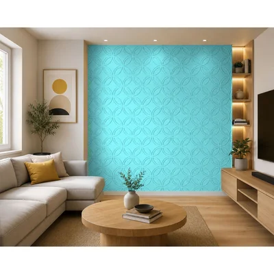 Панел за стена Pet Felt - Rounds, цвят R49, 2400 x 1200 mm, дебелина 9 mm, 1 брой