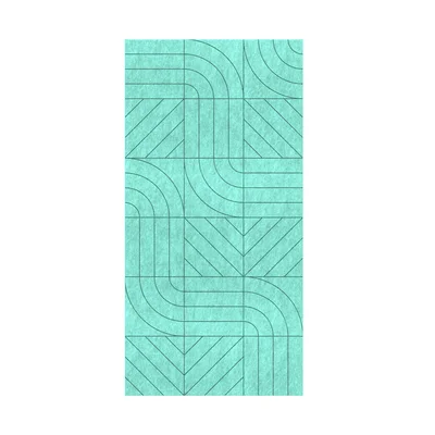Панел за стена Pet Felt - Direction, цвят R50, 2400 x 1200 mm, дебелина 9 mm, 1 брой