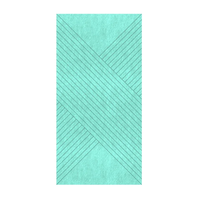 Панел за стена Pet Felt - X-Line, цвят R50, 2400 x 1200 mm, дебелина 9 mm, 1 брой