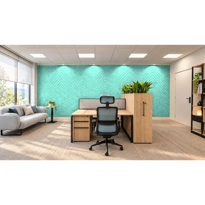 Панел за стена Pet Felt - X-Line, цвят R50, 2400 x 1200 mm, дебелина 9 mm, 1 брой