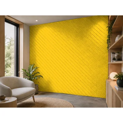 Панел за стена Pet Felt - Aangle Line, цвят R51, 2400 x 1200 mm, дебелина 9 mm, 1 брой