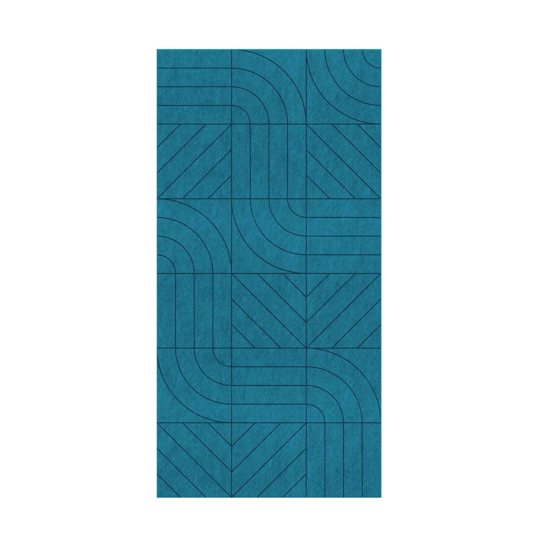 Панел за стена Pet Felt - Direction, цвят R53, 2400 x 1200 mm, дебелина 9 mm, 1 брой