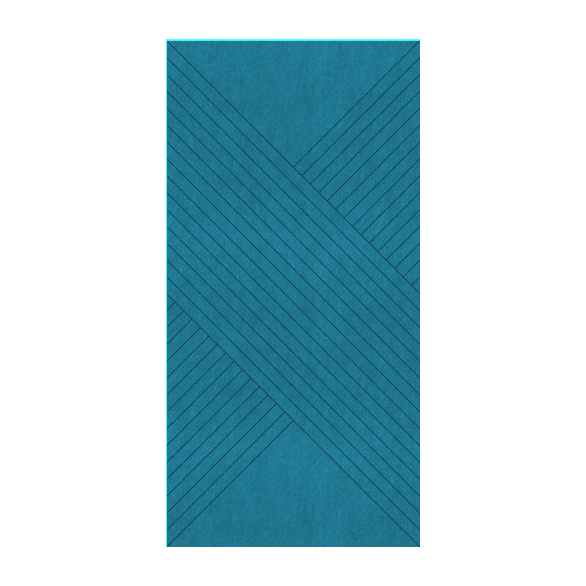 Панел за стена Pet Felt - X-Line, цвят R53, 2400 x 1200 mm, дебелина 9 mm, 1 брой