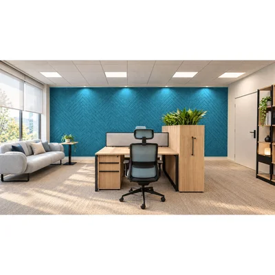 Панел за стена Pet Felt - X-Line, цвят R53, 2400 x 1200 mm, дебелина 9 mm, 1 брой