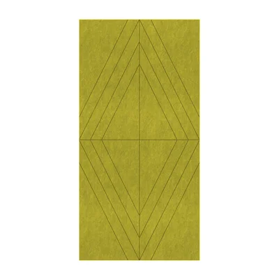Панел за стена Pet Felt - Rhombus, цвят R55, 2400 x 1200 mm, дебелина 9 mm, 1 брой