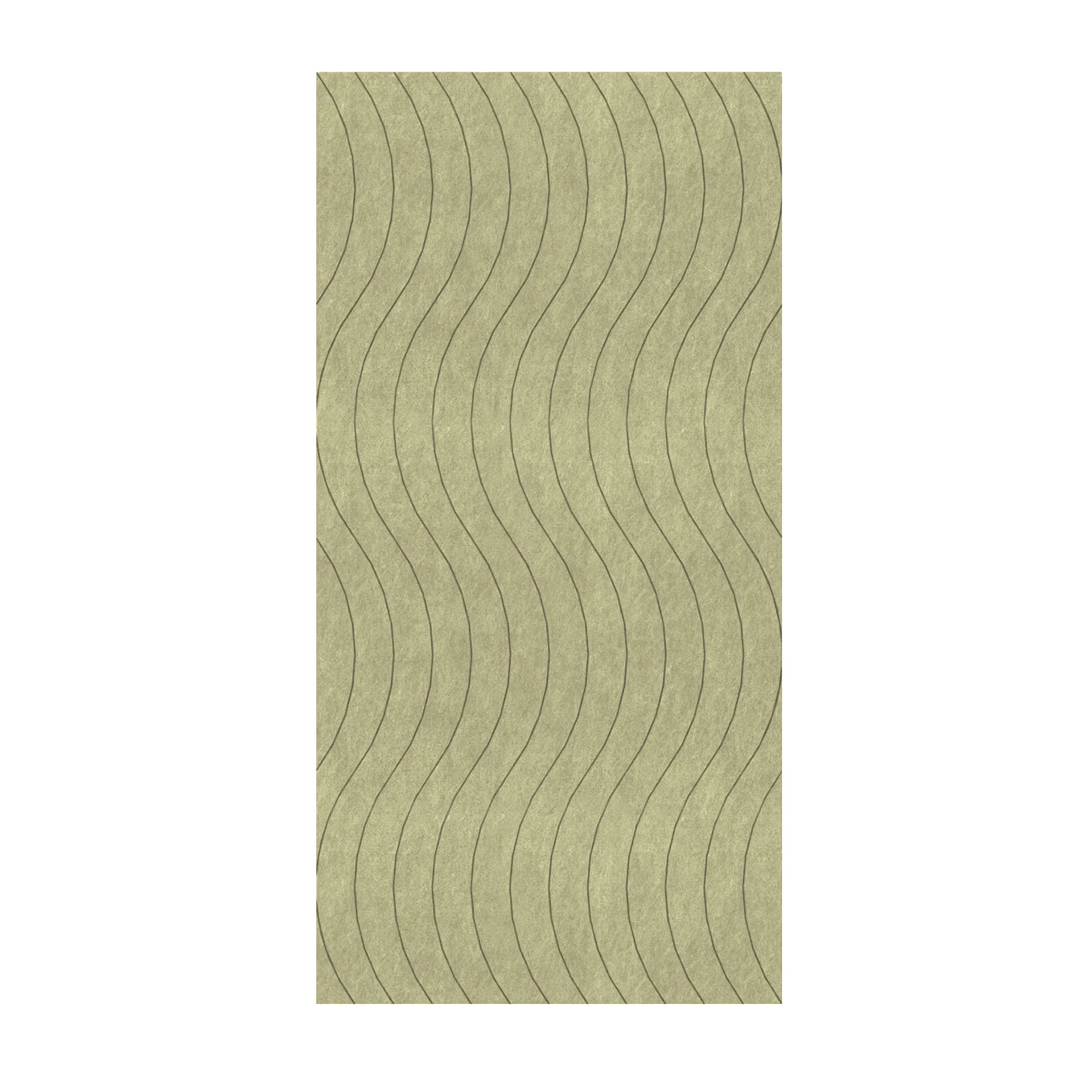 Панел за стена Pet Felt - Wave, цвят R56, 2400 x 1200 mm, дебелина 9 mm, 1 брой
