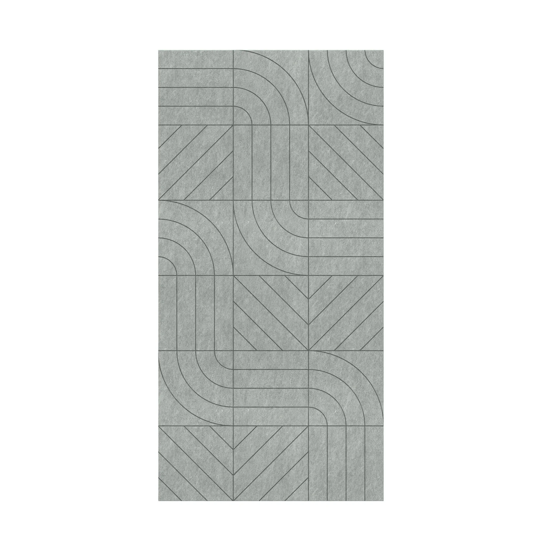 Панел за стена Pet Felt - Direction, цвят R59, 2400 x 1200 mm, дебелина 9 mm, 1 брой