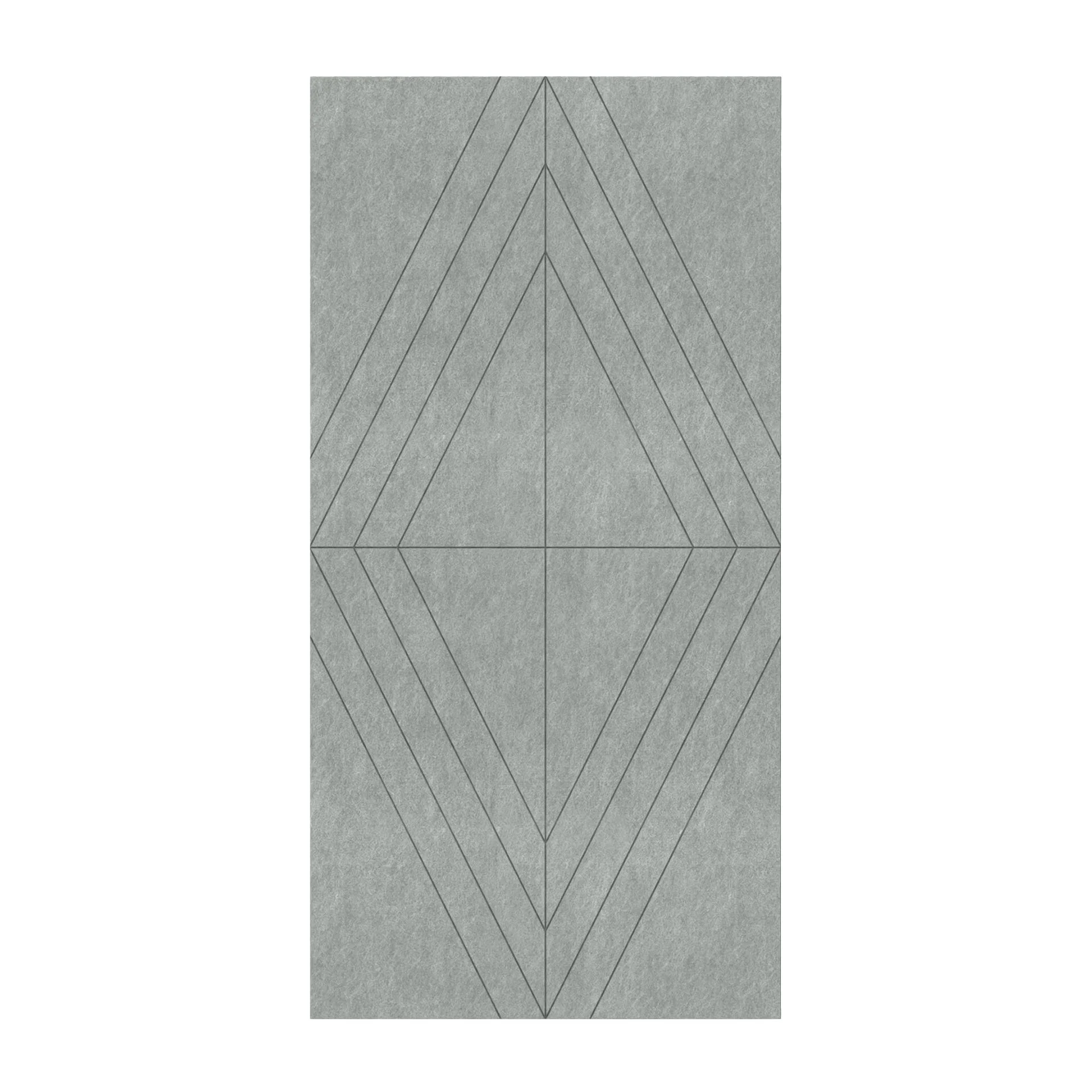 Панел за стена Pet Felt - Rhombus, цвят R59, 2400 x 1200 mm, дебелина 9 mm, 1 брой