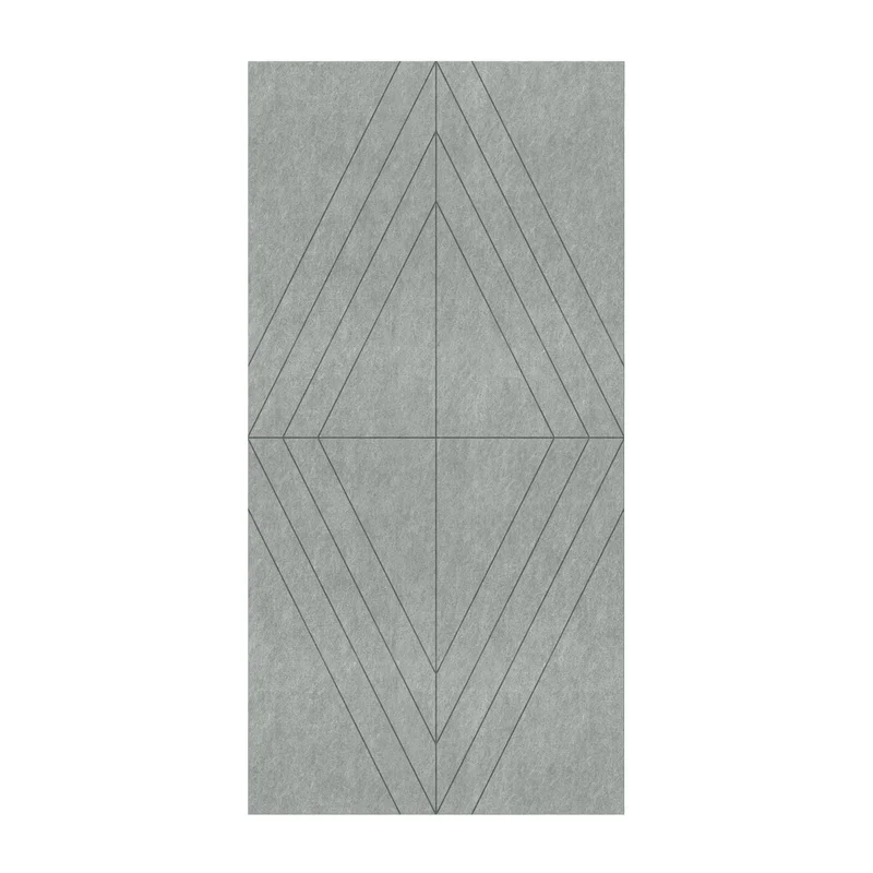 Панел за стена Pet Felt - Rhombus, цвят R59, 2400 x 1200 mm, дебелина 9 mm, 1 брой