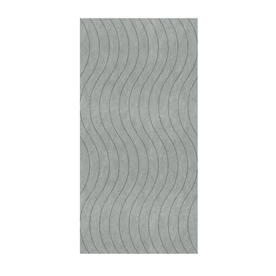 Панел за стена Pet Felt - Wave, цвят R59, 2400 x 1200 mm, дебелина 9 mm, 1 брой