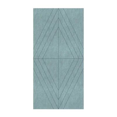 Панел за стена Pet Felt - Rhombus, цвят R60, 2400 x 1200 mm, дебелина 9 mm, 1 брой