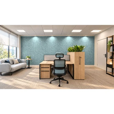 Панел за стена Pet Felt - X-Line, цвят R60, 2400 x 1200 mm, дебелина 9 mm, 1 брой