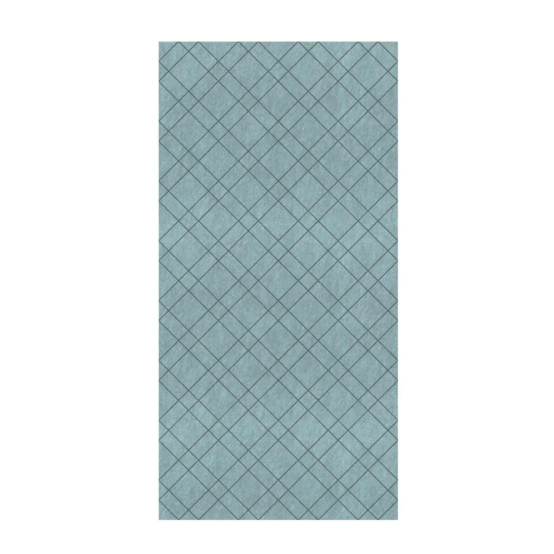 Панел за стена Pet Felt - Plaid, цвят R60, 2400 x 1200 mm, дебелина 9 mm, 1 брой