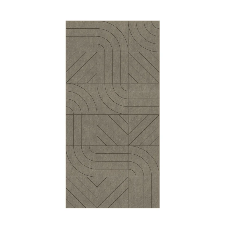 Панел за стена Pet Felt - Direction, цвят R61, 2400 x 1200 mm, дебелина 9 mm, 1 брой