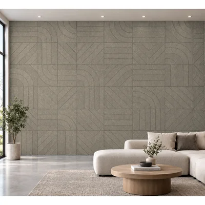 Панел за стена Pet Felt - Direction, цвят R61, 2400 x 1200 mm, дебелина 9 mm, 1 брой
