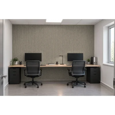 Панел за стена Pet Felt - Line, цвят R61, 2400 x 1200 mm, дебелина 9 mm, 1 брой