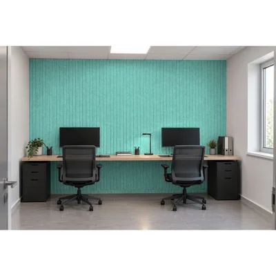 Панел за стена Pet Felt - Line, цвят R63, 2400 x 1200 mm, дебелина 9 mm, 1 брой