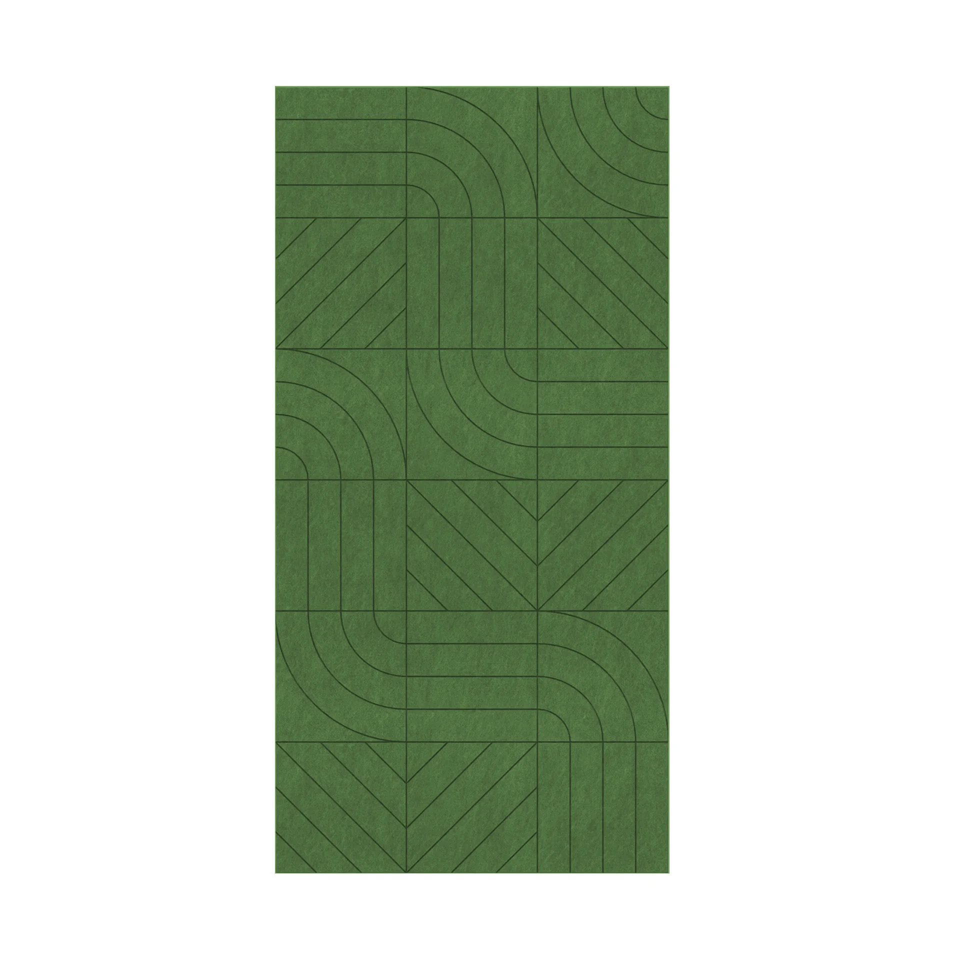 Панел за стена Pet Felt - Direction, цвят R65, 2400 x 1200 mm, дебелина 9 mm, 1 брой