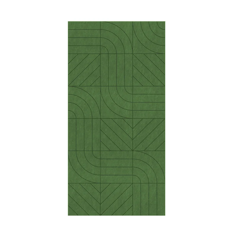 Панел за стена Pet Felt - Direction, цвят R65, 2400 x 1200 mm, дебелина 9 mm, 1 брой