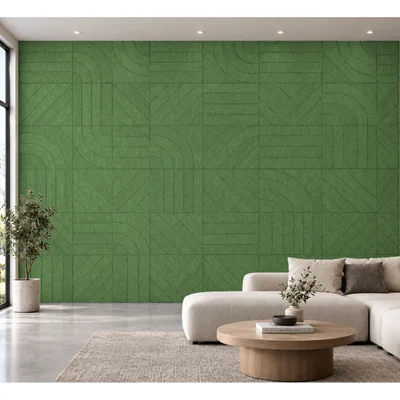 Панел за стена Pet Felt - Direction, цвят R65, 2400 x 1200 mm, дебелина 9 mm, 1 брой