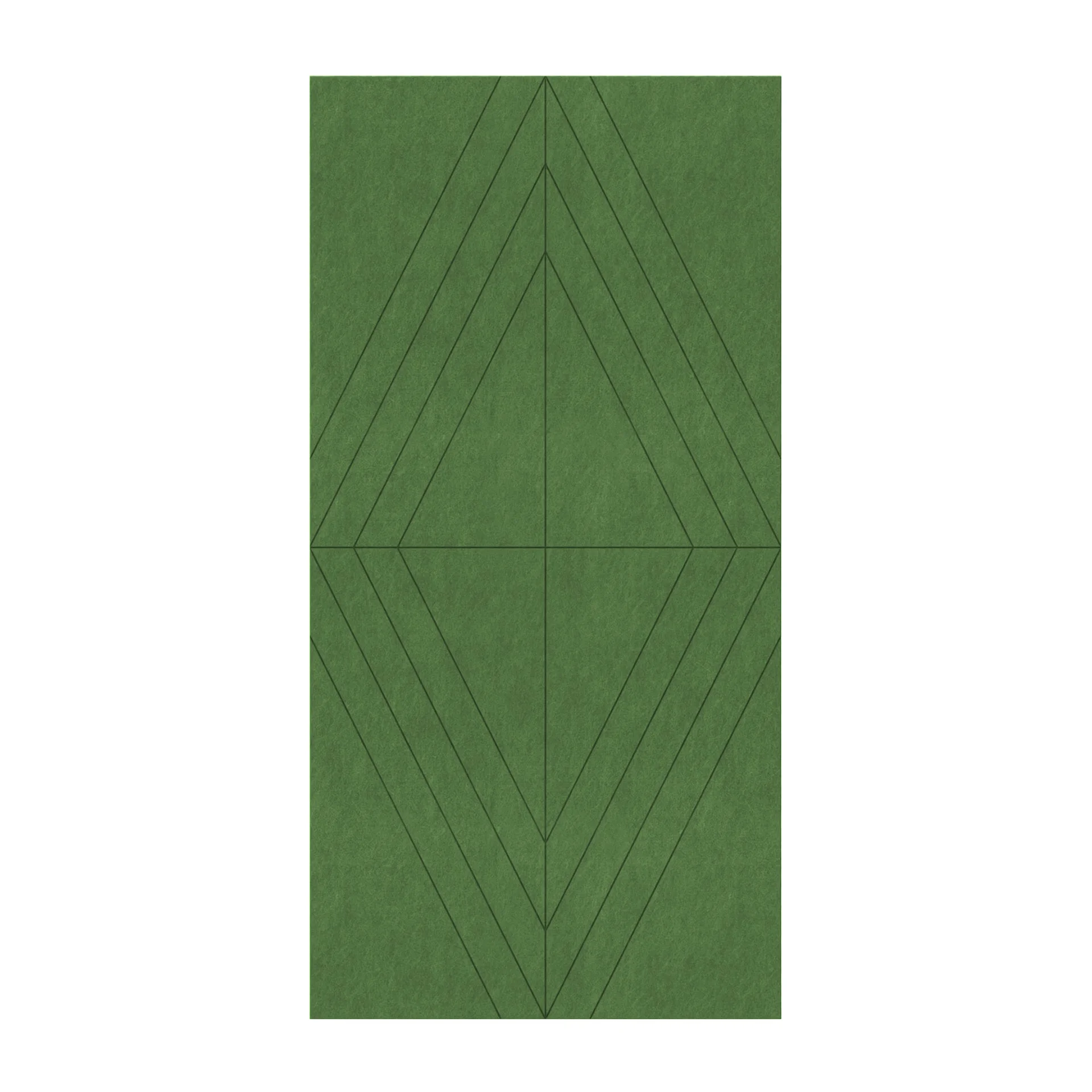 Панел за стена Pet Felt - Rhombus, цвят R65, 2400 x 1200 mm, дебелина 9 mm, 1 брой